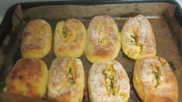 заварные картофельные пирожки с начинкой