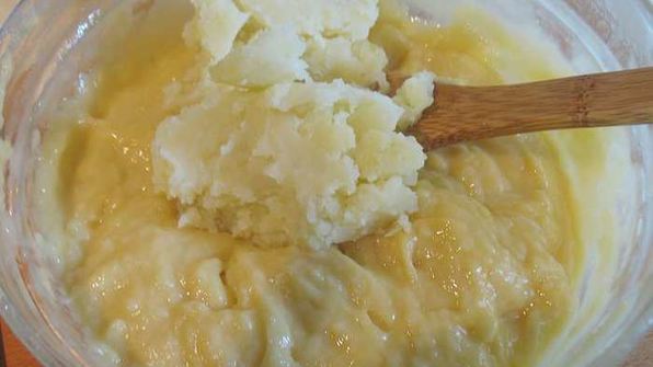 заварные картофельные пирожки с начинкой