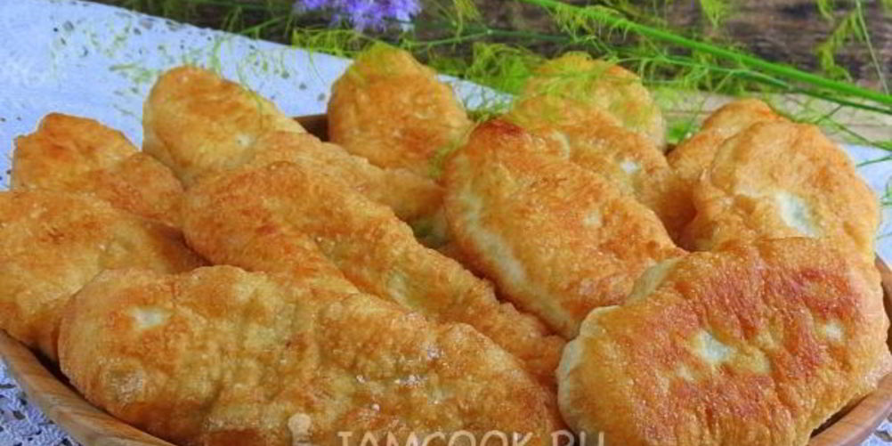 Рецепт жареные пирожки лапоточки