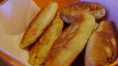 Жареные пирожки с капустой