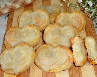 Берлинское пирожное слоеное