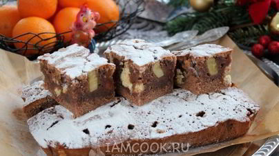 Брауни с бананом