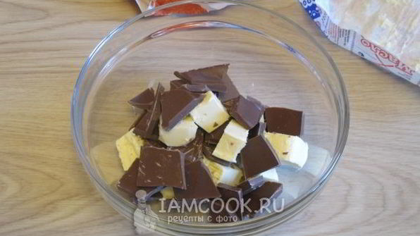 брауни с бананом