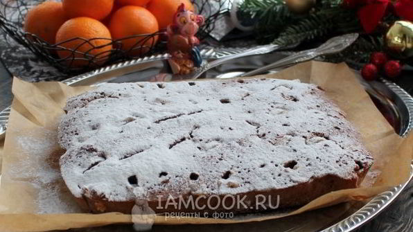 брауни с бананом