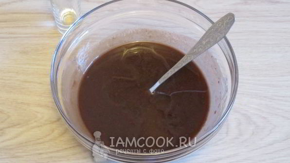 брауни с бананом