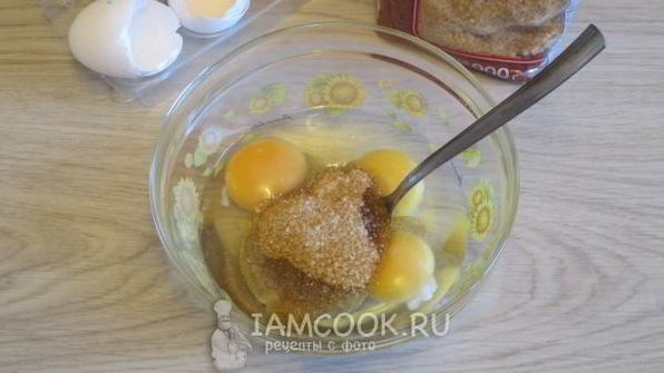 брауни с бананом