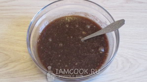 брауни с бананом