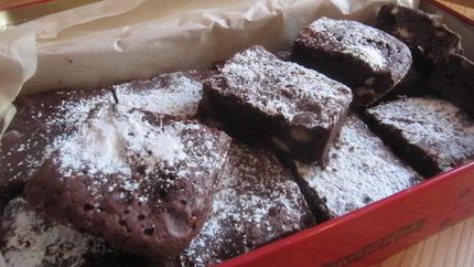 Брауни с фундуком