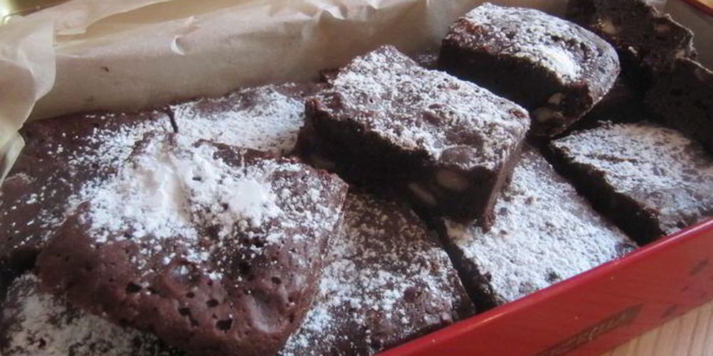 Рецепт брауни с фундуком