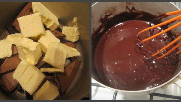 брауни с фундуком