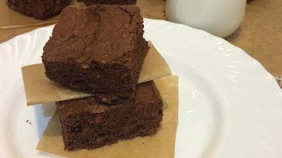 Брауни с грецким орехом