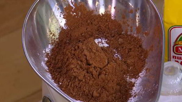 брауни с вишней