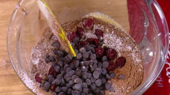 брауни с вишней