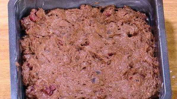 брауни с вишней