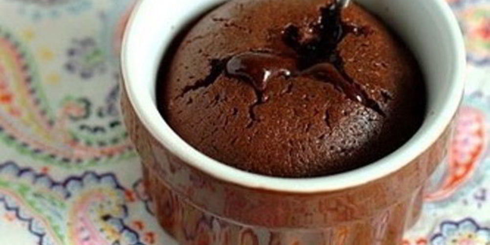 Рецепт брауни с жидкой начинкой