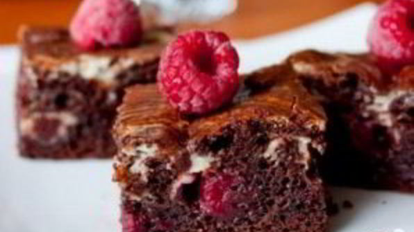 брауни со сливочным сыром