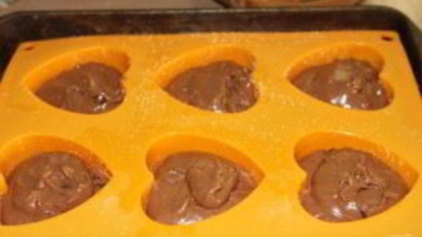 быстрые шоколадные пирожные