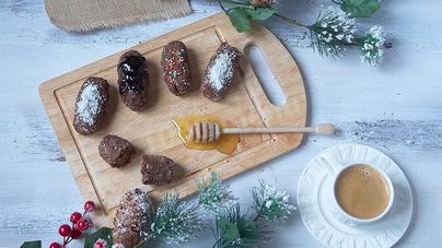 Диетическое пирожное картошка