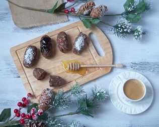 Диетическое пирожное картошка