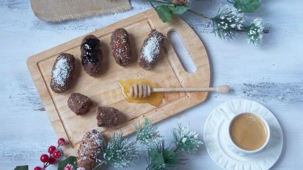 Диетическое пирожное картошка