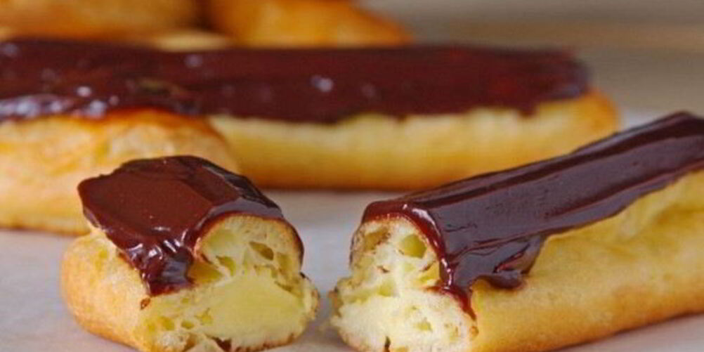 Рецепт домашние заварные пирожные в шоколаде