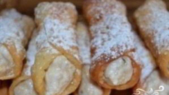 итальянское пирожное канолли