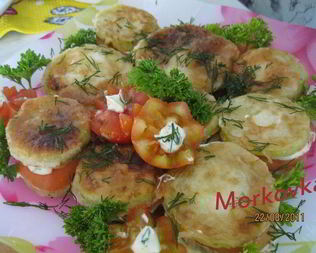 Кабачковое пирожное