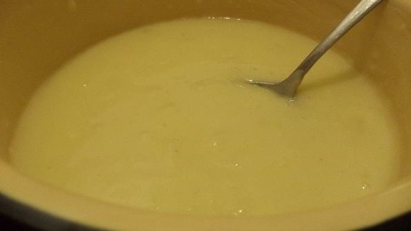 лимонное пирожное