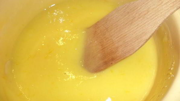 лимонное пирожное