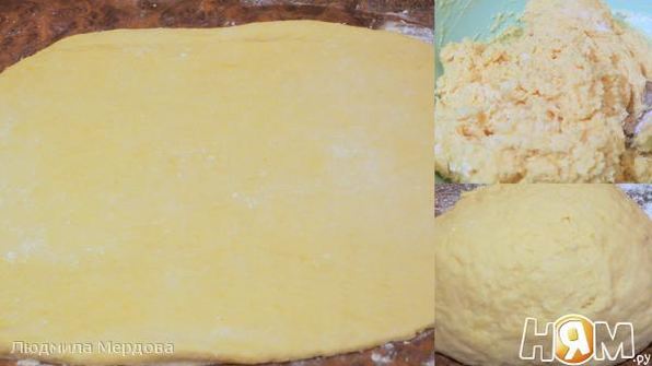 медово-апельсиновые пирожные со сгущенкой