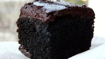 Мега брауни с двойным шоколадом