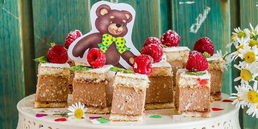 Рецепт мини-пирожные для детского праздника