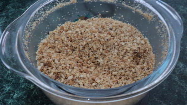 морковно-ореховое пирожное со сметанным кремом