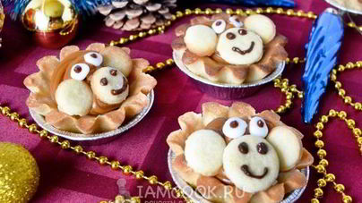 Песочное пирожное Обезьянки