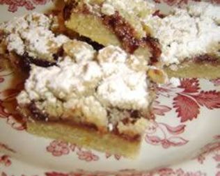 Песочные пирожные с вареньем