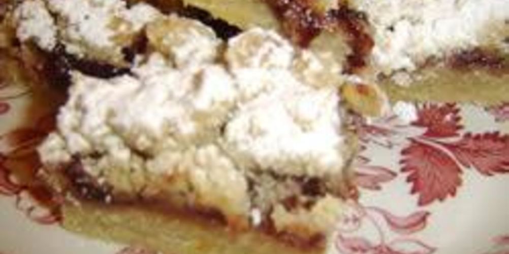 Рецепт песочные пирожные с вареньем