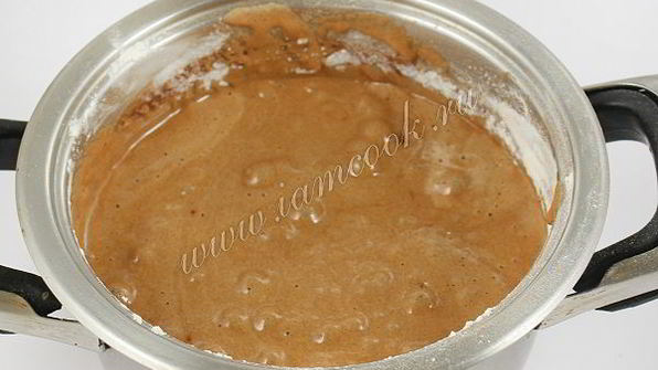 пирожное картошка из шоколадного бисквита