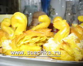 Пирожное Лебеди