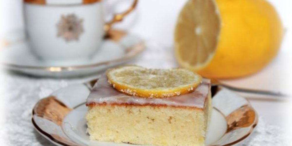 Рецепт пирожное с лимоном и белым шоколадом