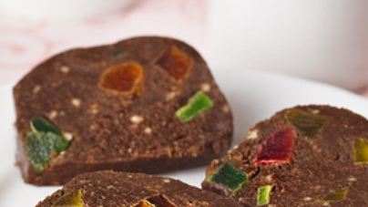 Пирожное с цукатами