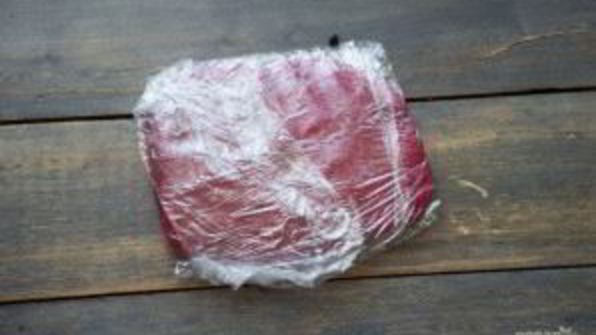 пирожное шу с вишневым конфи