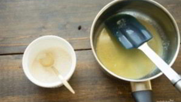 пирожное шу с вишневым конфи