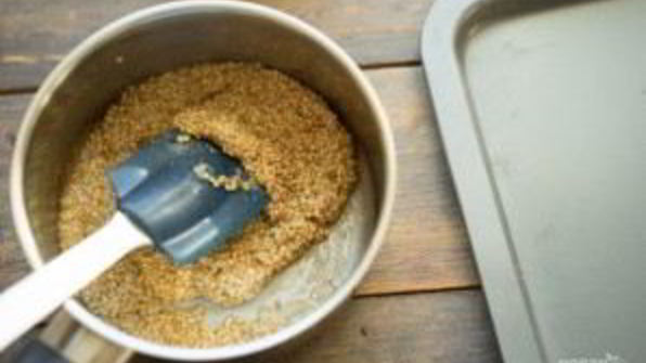 пирожное шу с вишневым конфи