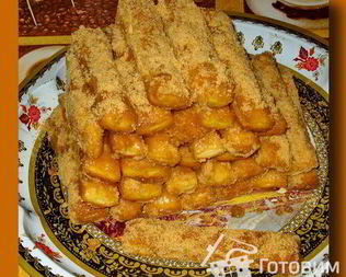 Пирожное Сладкие пальчики