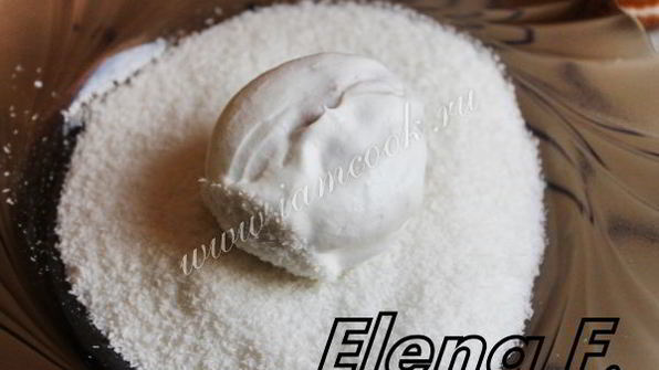 пирожное снежки