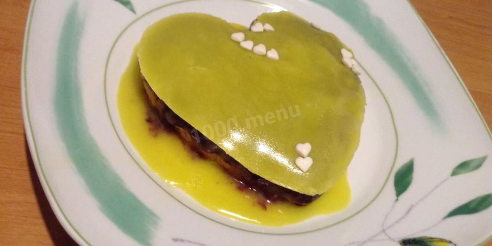 Рецепт пирожное валентинка