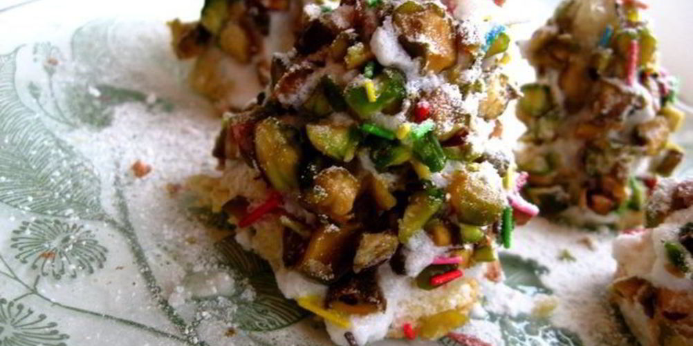 Рецепт пирожные елочка