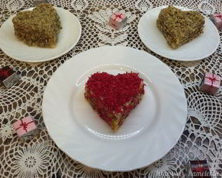 Пирожные из домашних вафель