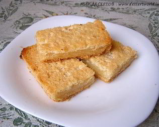 Пирожные лимонные