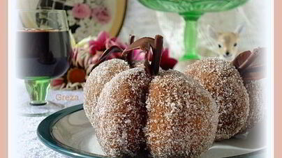 Пирожные Шоколадные персики